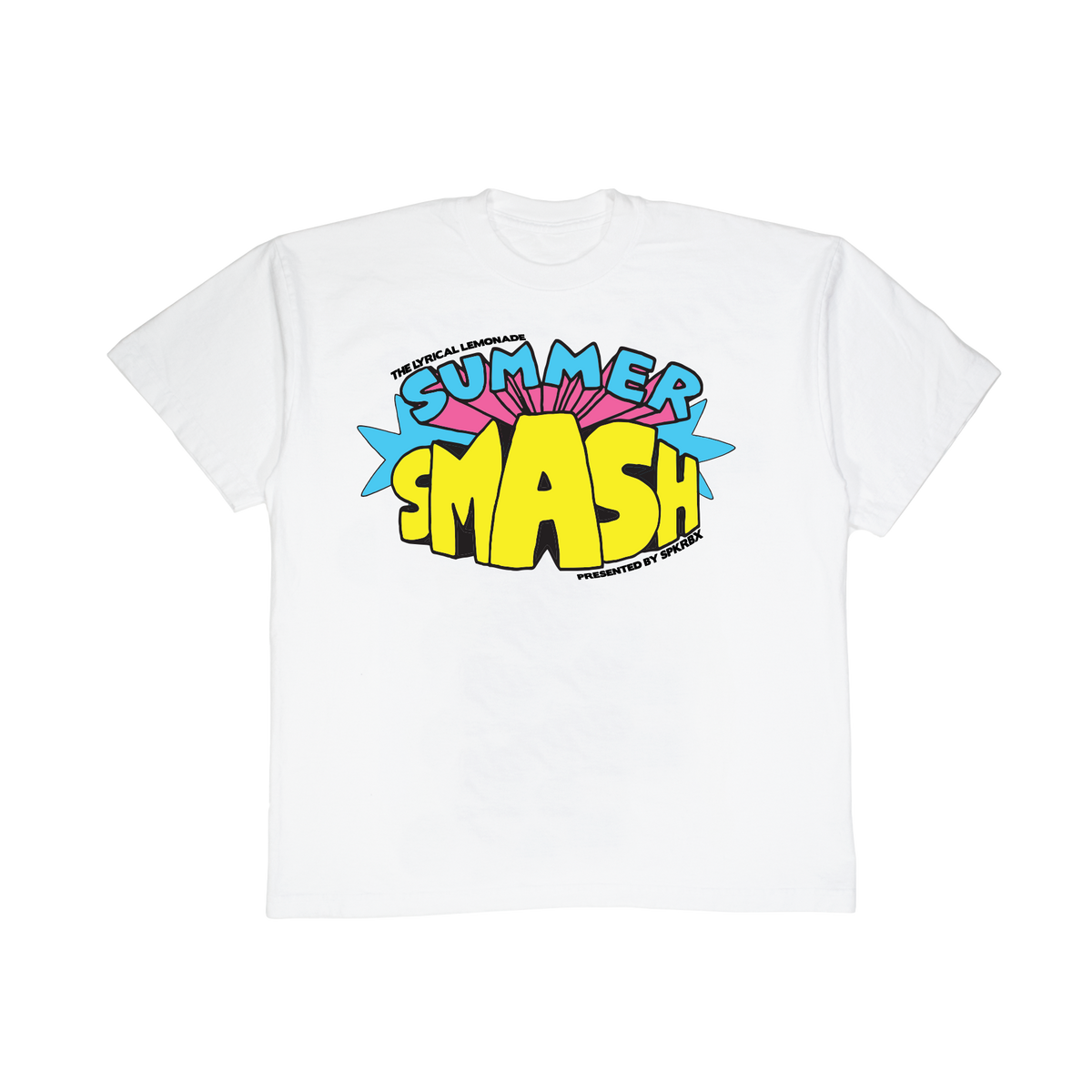 Summer Smash Logo Tee 2021 (White) The Summer Smash Shop