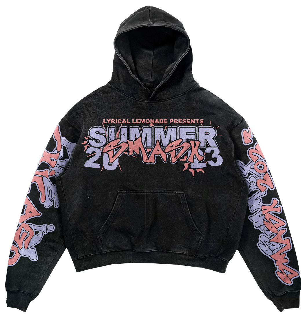 Live in Chicago Line-Up Hoodie (Black)
