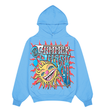 Load image into Gallery viewer, Sun Line-Up Hoodie (Blue)
