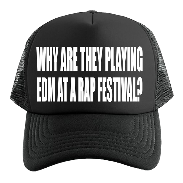 EDM? Trucker Cap (Black)