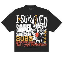 Load image into Gallery viewer, I SURVIVED T-SHIRT (BLACK)