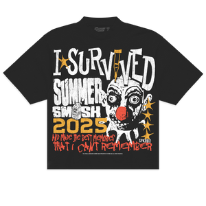 I SURVIVED T-SHIRT (BLACK)