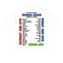 Load image into Gallery viewer, SUMMER SMASH 2019 LINE UP SHIRT (White)