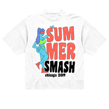 Load image into Gallery viewer, SUMMER SMASH 2019 LINE UP SHIRT (White)