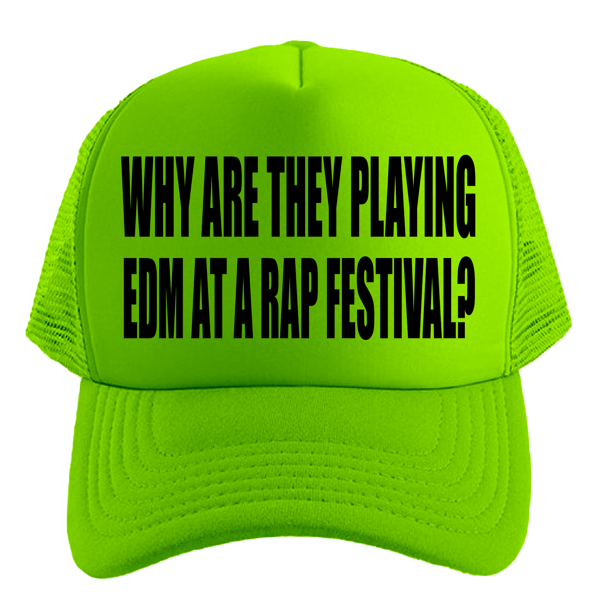 Reactive Rave/ Music/EDM Snapback Hat Future Vibe Apparel, Techno Rave Hat EDM Festival Snapback  main image 2
