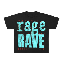 Load image into Gallery viewer, RAGE MEETS THE RAVE Shirt (Black)