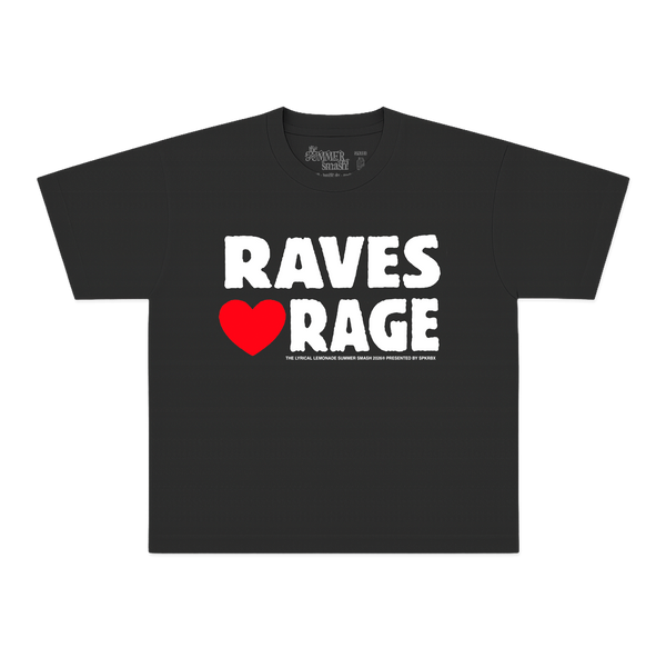 RAVES LOVE RAGE Shirt (Black)