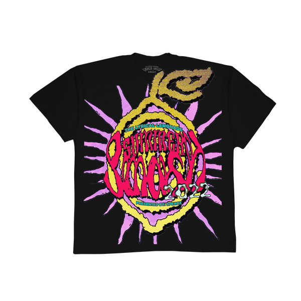 SUMMER SMASH 2022 LINE UP SHIRT (Black)