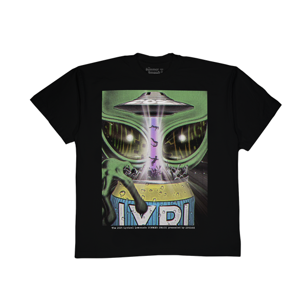 SUMMER SMASH 2021 LINE UP SHIRT (Black)